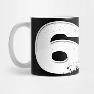 66 Vintage Cracked Mug